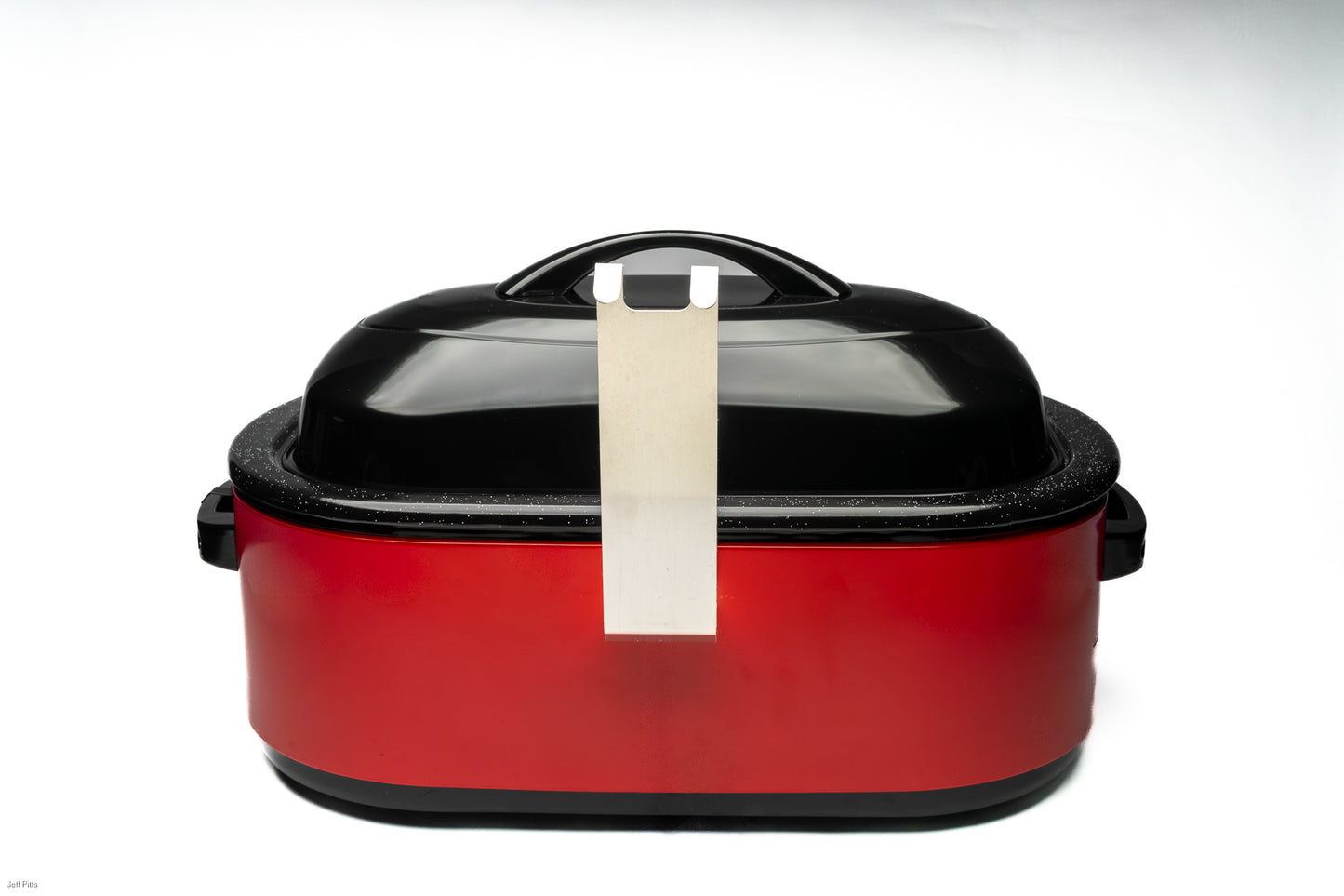 Electric Roaster Lid Daddy — Mess-Free Lid & Spoon Holder