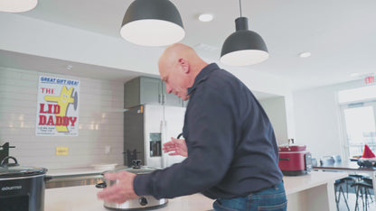 Crock Pot Lid Daddy — Mess-Free Lid Holder for Slow Cooker